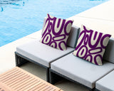 Dina Tribal Indoor/Outdoor Reversible Square Pillow