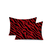 Valerie Zebra Print Indoor/Outdoor Reversible Rectangular Pillow