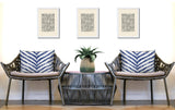 Scaro Zebra Print Indoor/Outdoor Reversible Rectangular Pillow