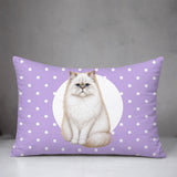 Persian Cat Indoor/Outdoor Reversible Rectangular Pillow