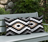 Seka 2 Sets Indoor/Outdoor Reversible Rectangular Pillow