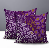 Ashly Zebra Print Indoor/Outdoor Reversible Square Pillow