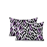Koyo Zebra Print Indoor/Outdoor Reversible Rectangular Pillow