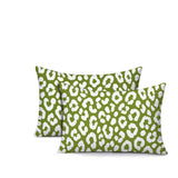 Cheya Zebra Print Indoor/Outdoor Reversible Rectangular Pillow