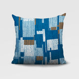 Samie Patchwork  Indoor/Outdoor Reversible Square Pillow