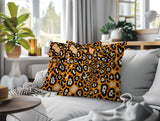 Tari Zebra Print Indoor/Outdoor Reversible Square Pillow