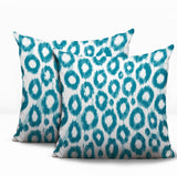 Maya Zebra Print Indoor/Outdoor Reversible Square Pillow
