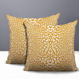 Kiefer Zebra Print Indoor/Outdoor Reversible Square Pillow