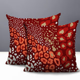 Ashly Zebra Print Indoor/Outdoor Reversible Square Pillow
