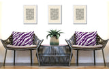 Juno Zebra Print Indoor/Outdoor Reversible Rectangular Pillow
