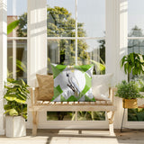 Cockatoo Indoor/Outdoor Reversible Square Pillow