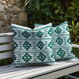 Tawa 2 Sets Indoor/Outdoor Reversible Square Pillow