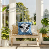 Cow Indoor/Outdoor Reversible Square Pillow