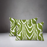 Meli Zebra Print Indoor/Outdoor Reversible Rectangular Pillow