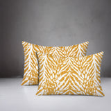 Gorgi Zebra Print Indoor/Outdoor Reversible Rectangular Pillow