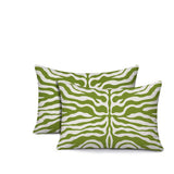 Eden Zebra Print Indoor/Outdoor Reversible Rectangular Pillow