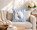 Cockatoo Indoor/Outdoor Reversible Square Pillow