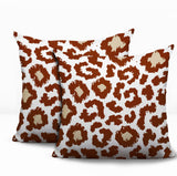 Norbert Zebra Print Indoor/Outdoor Reversible Square Pillow