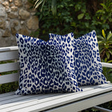 Dibi Zebra Print Indoor/Outdoor Reversible Square Pillow