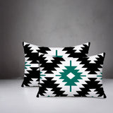 Mansi 2 Sets Indoor/Outdoor Reversible Rectangular Pillow