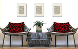 Valerie Zebra Print Indoor/Outdoor Reversible Rectangular Pillow