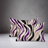 Clark Zebra Print Indoor/Outdoor Reversible Rectangular Pillow
