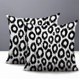 Maya Zebra Print Indoor/Outdoor Reversible Square Pillow