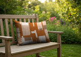 Samie Patchwork  Indoor/Outdoor Reversible Rectangular Pillow