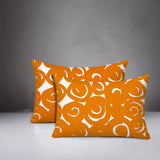 Opal Circles 2 Sets Indoor/Outdoor Reversible Rectangular Pillow