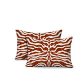 Eden Zebra Print Indoor/Outdoor Reversible Rectangular Pillow