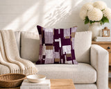 Samie Patchwork  Indoor/Outdoor Reversible Square Pillow
