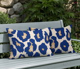 Gelle Zebra Print Indoor/Outdoor Reversible Rectangular Pillow