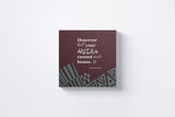 However Hot Your Anger Canvas Wall Art in Pecan, square