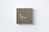 A Single Bracelet Does Not Jingle Canvas Wall Art in Beige, square