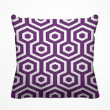 Bobs Hexes Geometric Reversible Indoor/Outdoor Square Pillow