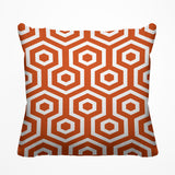Bobs Hexes Geometric Reversible Indoor/Outdoor Square Pillow