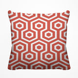 Bobs Hexes Geometric Reversible Indoor/Outdoor Square Pillow