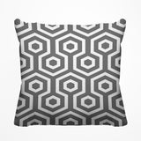 Bobs Hexes Geometric Reversible Indoor/Outdoor Square Pillow
