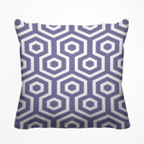 Bobs Hexes Geometric Reversible Indoor/Outdoor Square Pillow
