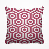 Bobs Hexes Geometric Reversible Indoor/Outdoor Square Pillow
