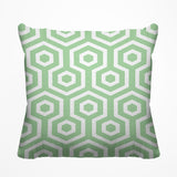 Bobs Hexes Geometric Reversible Indoor/Outdoor Square Pillow