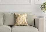Bobs Hexes Geometric Reversible Indoor/Outdoor Square Pillow