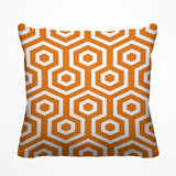 Bobs Hexes Geometric Reversible Indoor/Outdoor Square Pillow