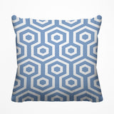 Bobs Hexes Geometric Reversible Indoor/Outdoor Square Pillow