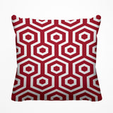 Bobs Hexes Geometric Reversible Indoor/Outdoor Square Pillow