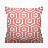 Bobs Hexes Geometric Reversible Indoor/Outdoor Square Pillow
