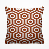 Bobs Hexes Geometric Reversible Indoor/Outdoor Square Pillow