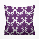 Galton Damask Outdoor Reversible Throw Square Pillow