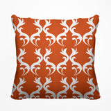 Galton Damask Outdoor Reversible Throw Square Pillow