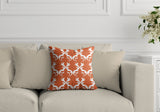 Galton Damask Outdoor Reversible Throw Square Pillow